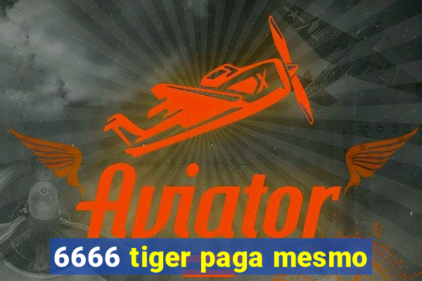 6666 tiger paga mesmo